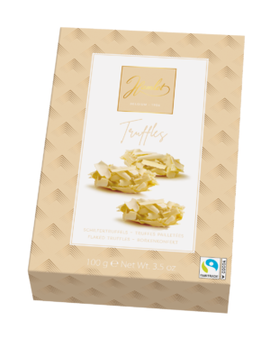 Flake tryfflar chokladask - Vit choklad