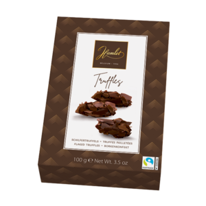 Flake tryfflar chokladask - Mörk choklad