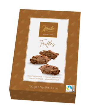 Flake tryfflar chokladask - Mjölchoklad