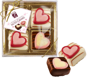 Hearts Salted Caramel