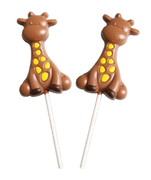 Chokladklubba Giraff