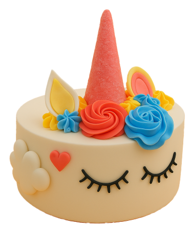 Enhörningstårta420g kopiera